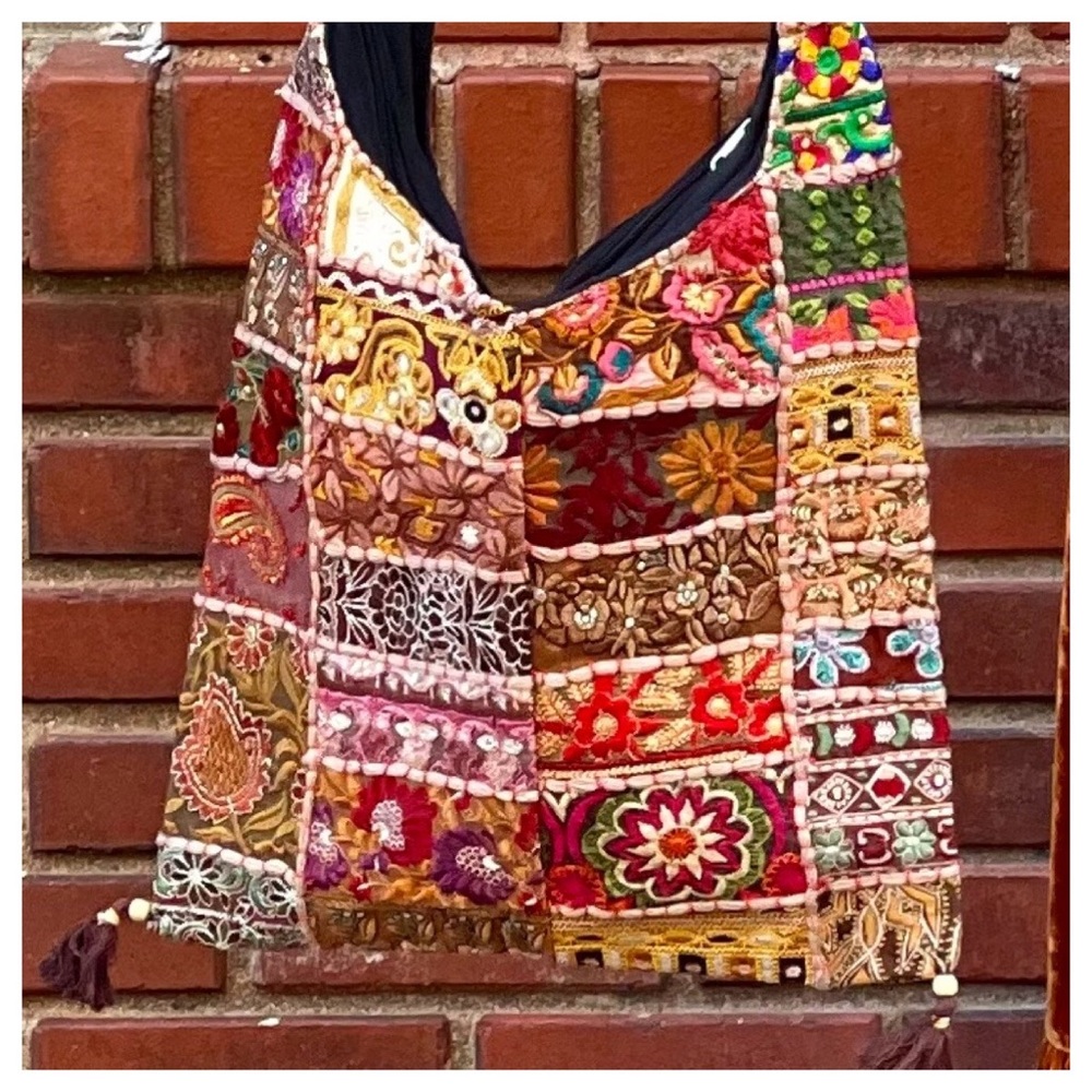 - Vintage Patchwork Bag